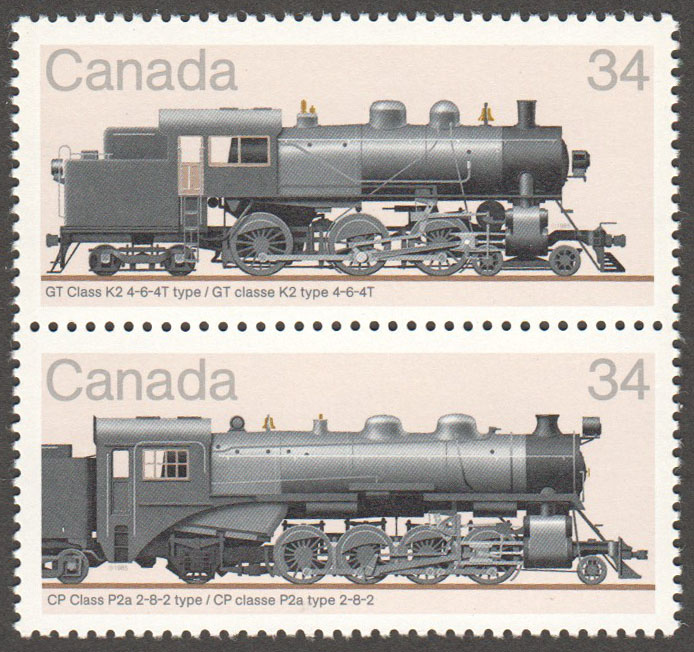 Canada Scott 1072a MNH (Vert) - Click Image to Close